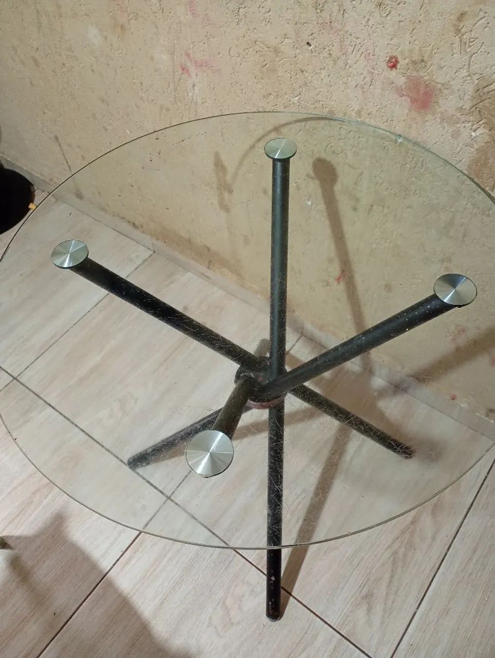 Mesa de vidro redonda  - Foto 3