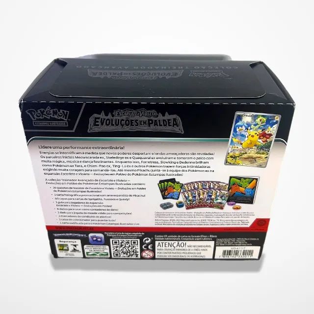 Pokémon Coleção Treinador Avançado - Evoluções em Paldea ETB - Foto 2