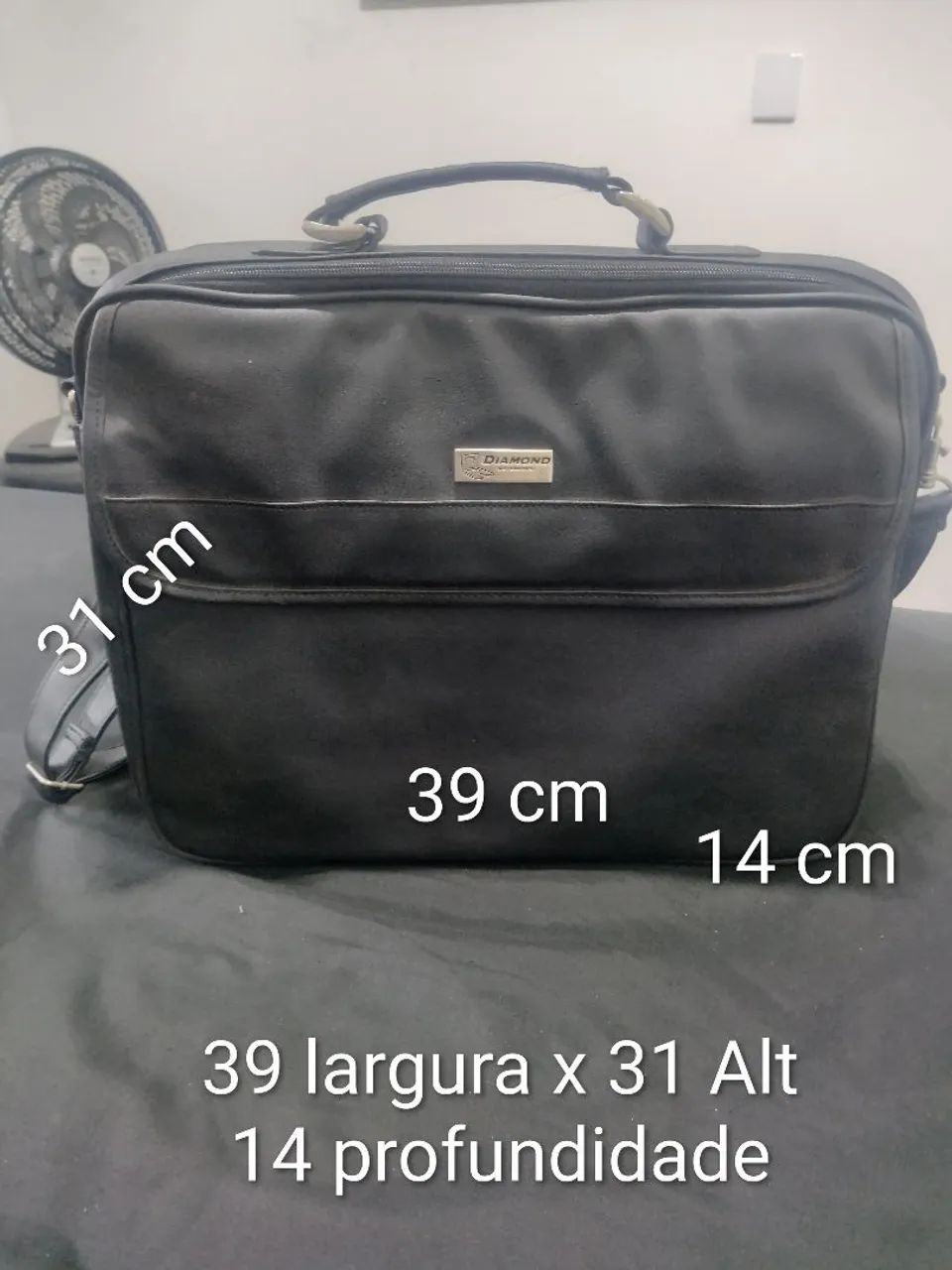 Pasta executiva notebook diamond preto  - Foto 5