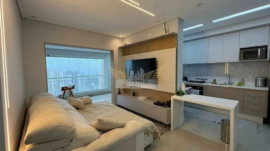 Apartamento Semi Mobiliado com 2 Quartos para Alugar, 77m² - Centro, São Bernardo do Campo - Foto 2