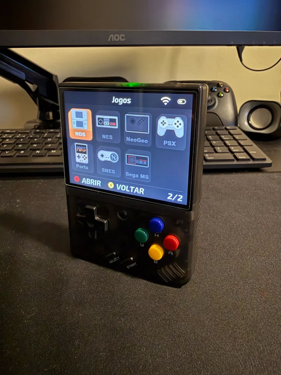 Vendo vídeo game retrô portátil - Miyoo plus - Foto 5
