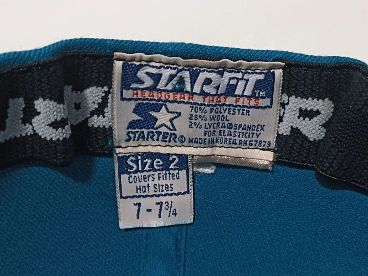 Boné Charlotte Hornets STARTER FLEXFIT anos 90 - Foto 5
