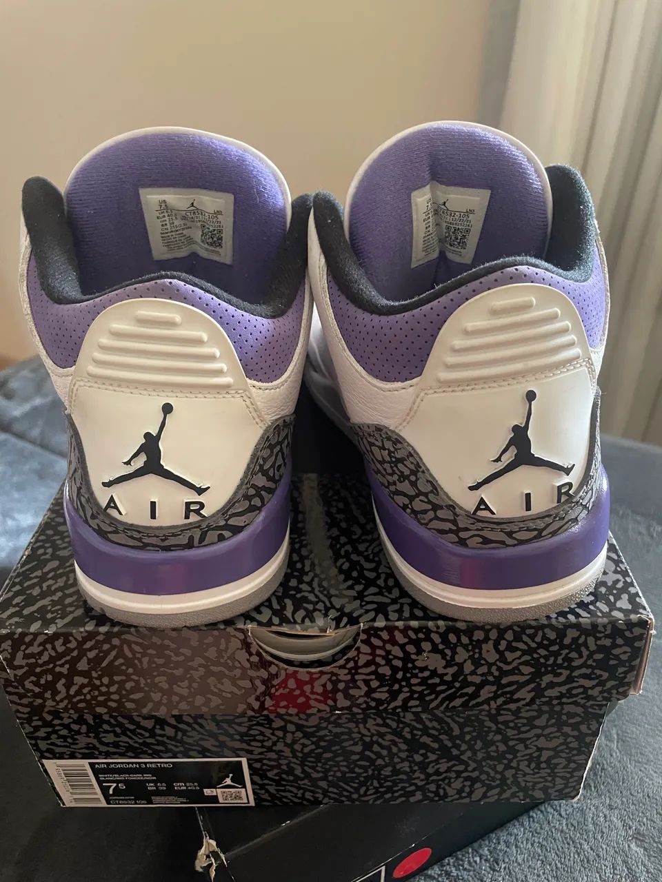 Tênis air jordan 3  - Foto 4