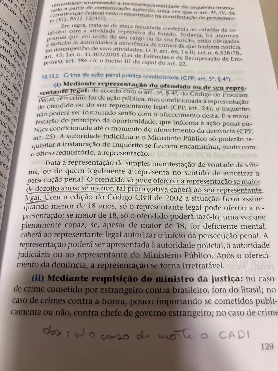 Curso de processo penal Fernando capez  - Foto 2