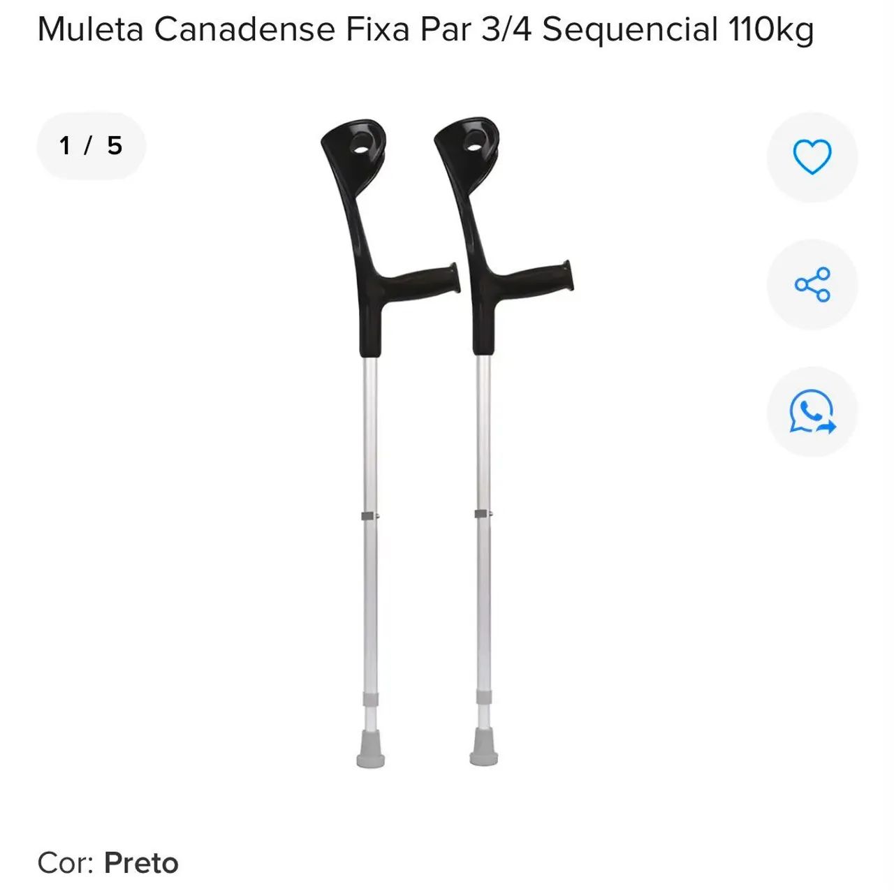 Muleta até 110kg
