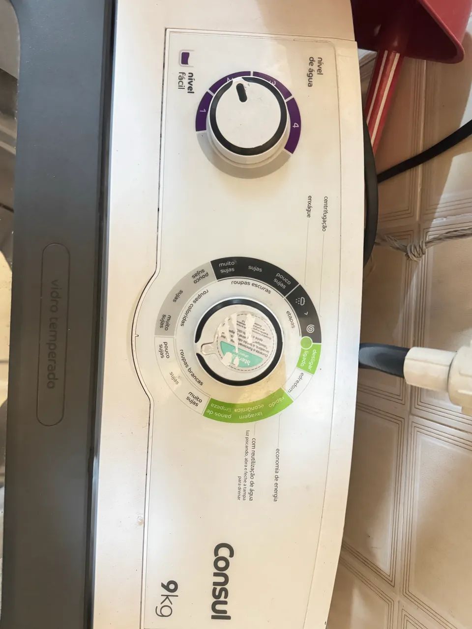 Máquina de Lavar Consul 9kg - Funcionando perfeitamente
