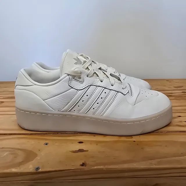 Tênis adidas Rivalry Lux Low Branco Couro - Tam 41 - Foto 3