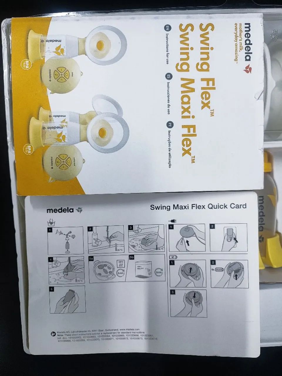Extrator de Leite Medela Swing Maxi Flex com Sutiã - Foto 2