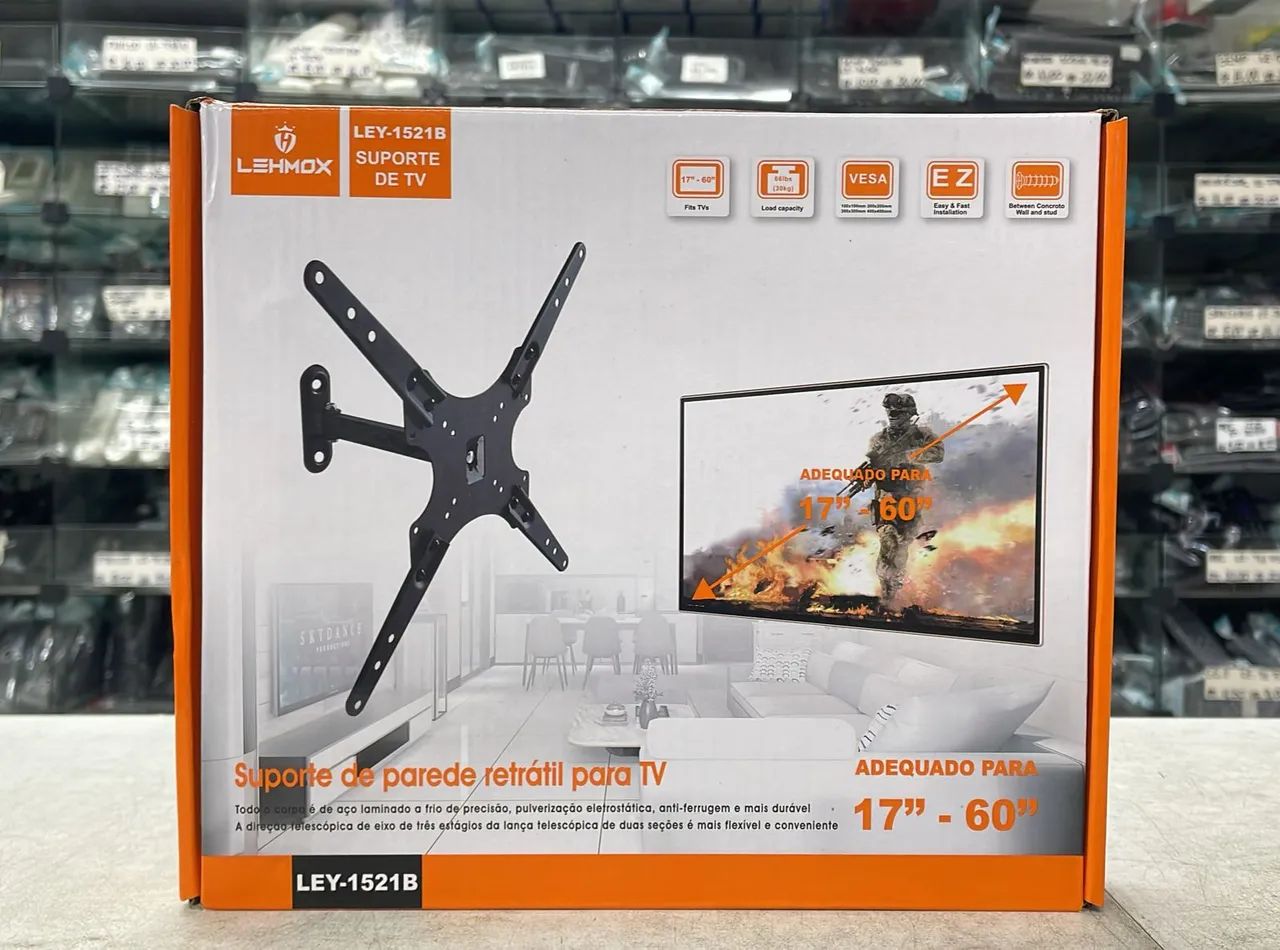 Suportes para Tv Articulado até 55 polegadas - Foto 3