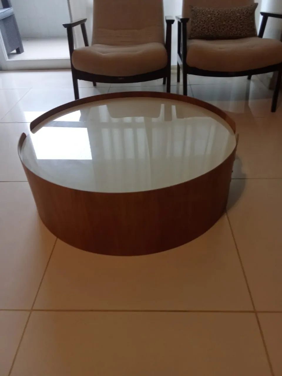Mesa de Centro Redonda - Foto 3