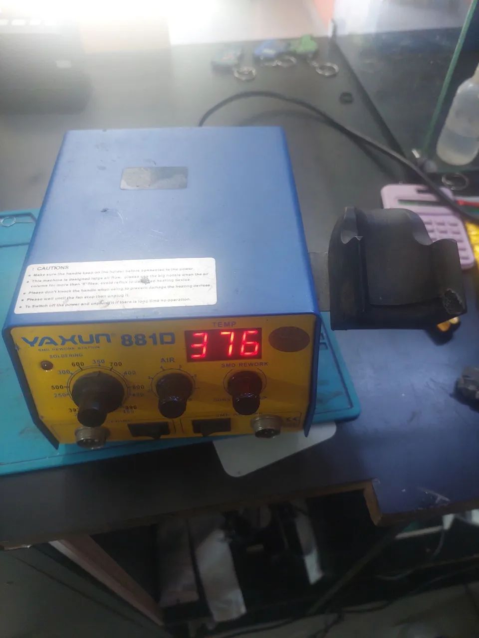 Maquina solda 2em 1 yaxun881D