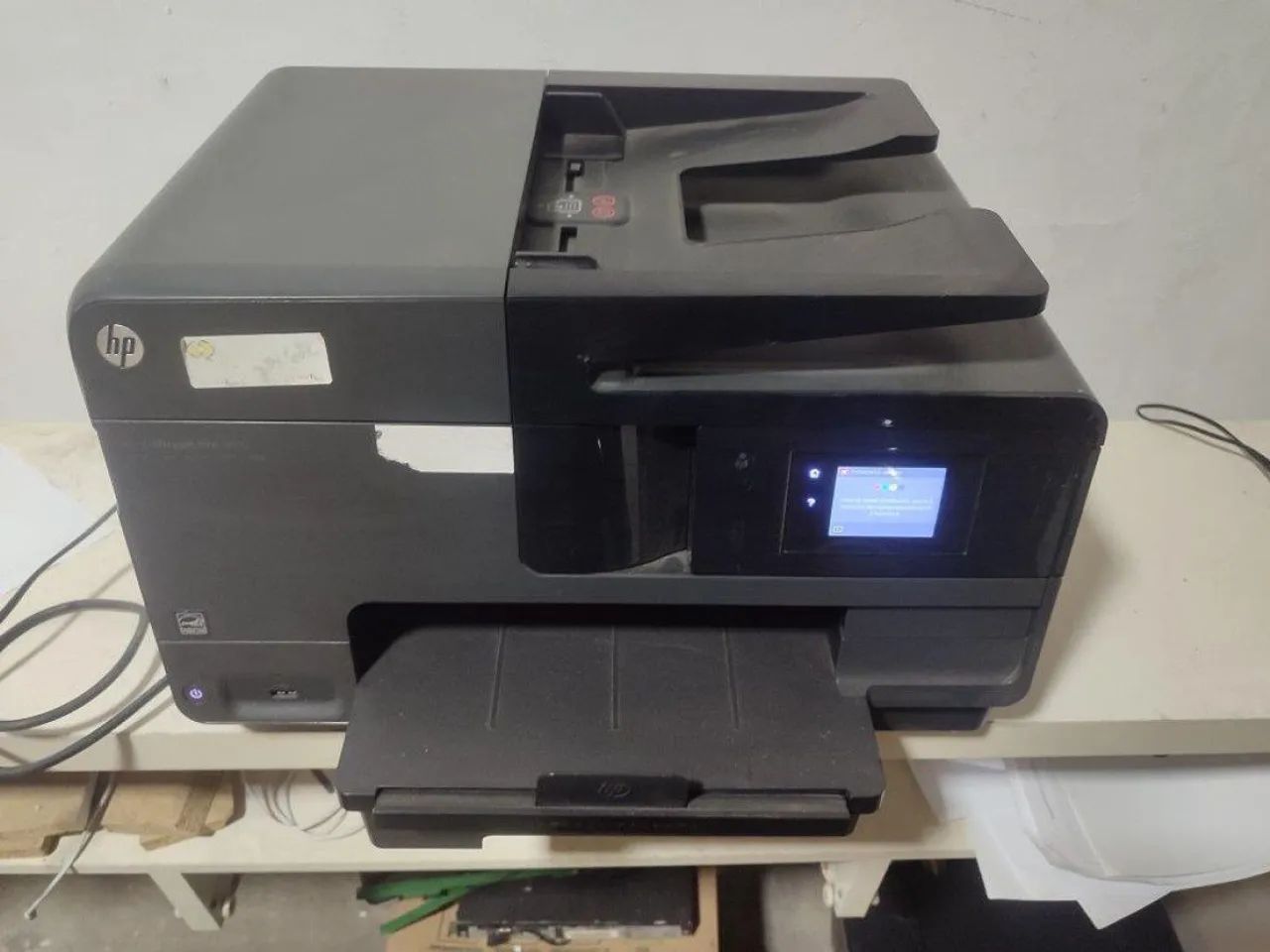 Impressora Multifuncional Hp Officejet Pró 8610 sem cabeça de Impressão 