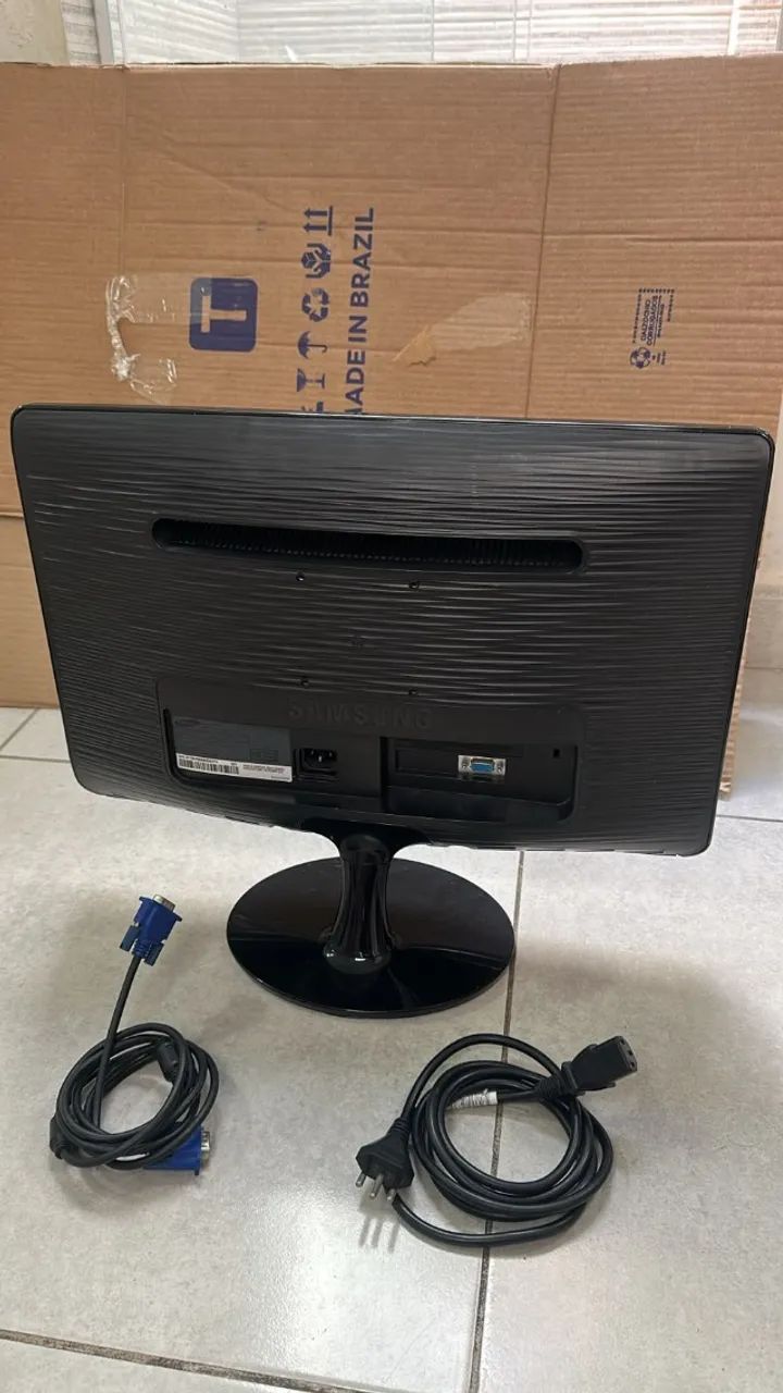 Monitor Samsung SyncMaster B2030N 20" LCD (Excelente Estado) - Pra vender rápido - Foto 2