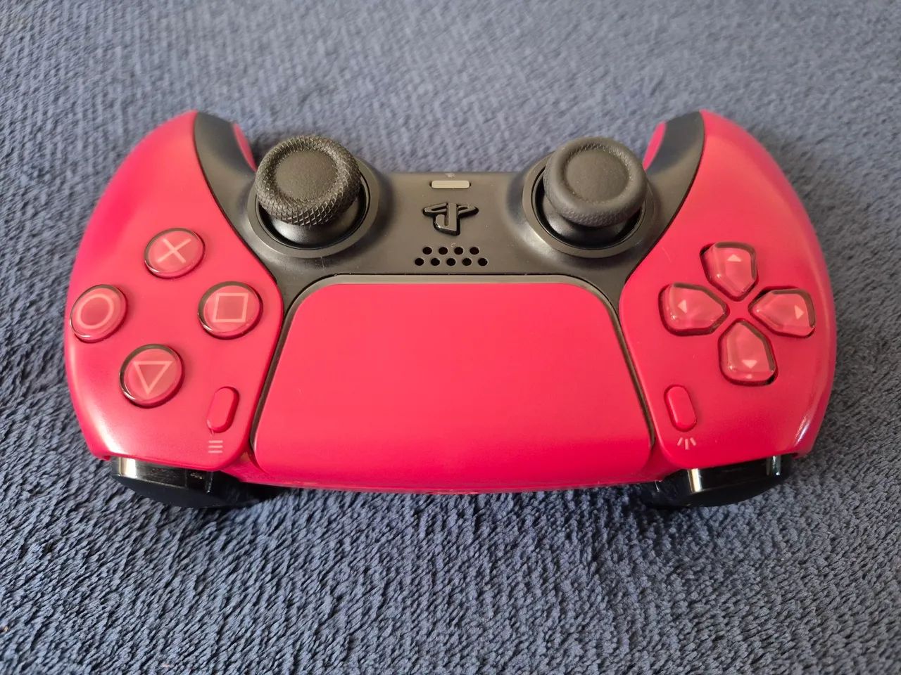 Controle de PS5 DualSense Cosmic Red com analógicos anti-drift (Hall Effect  / TMR). - Foto 3