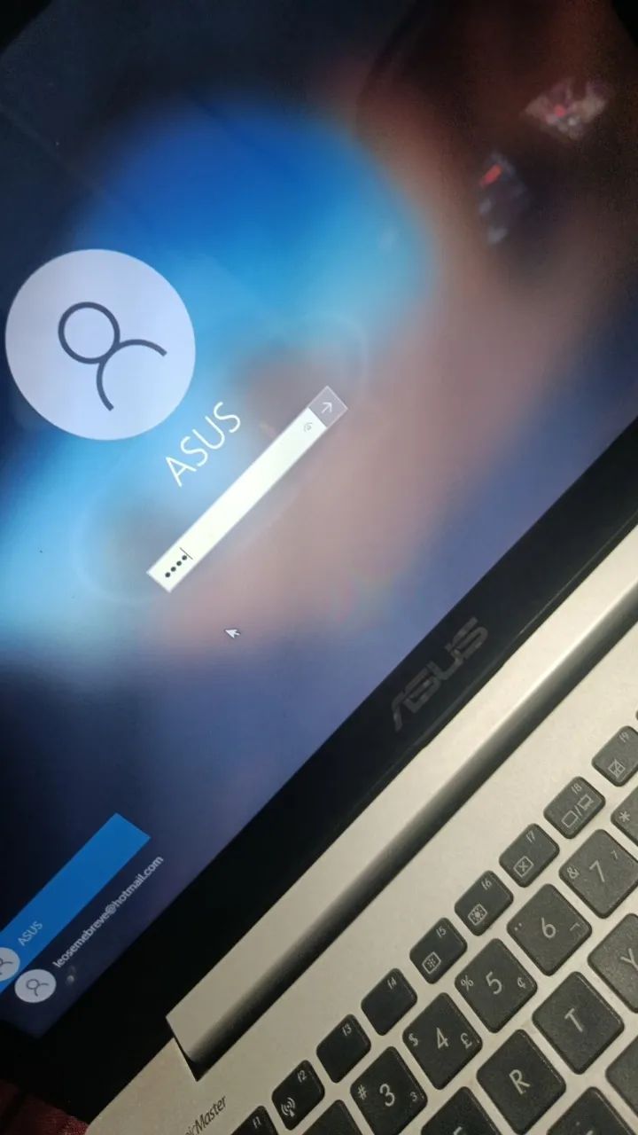 NOTEBOOK ASUS FUNCIONANDO TUDO. 