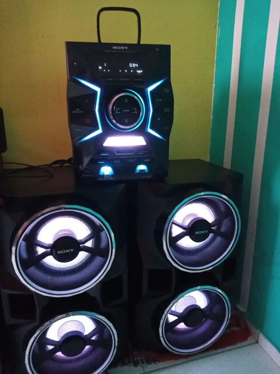 Som sony 1500 watts 