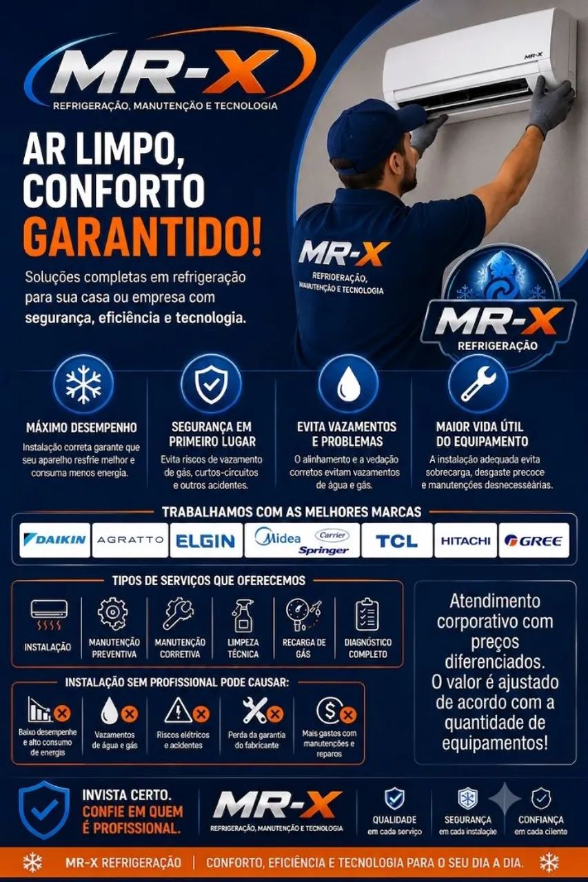 Higienização, Manutenção e instalação. - Foto 3