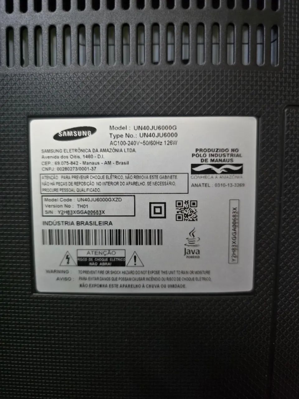 Smart TV Samsung 40" 4K UHD UN40JU6000G - Foto 4