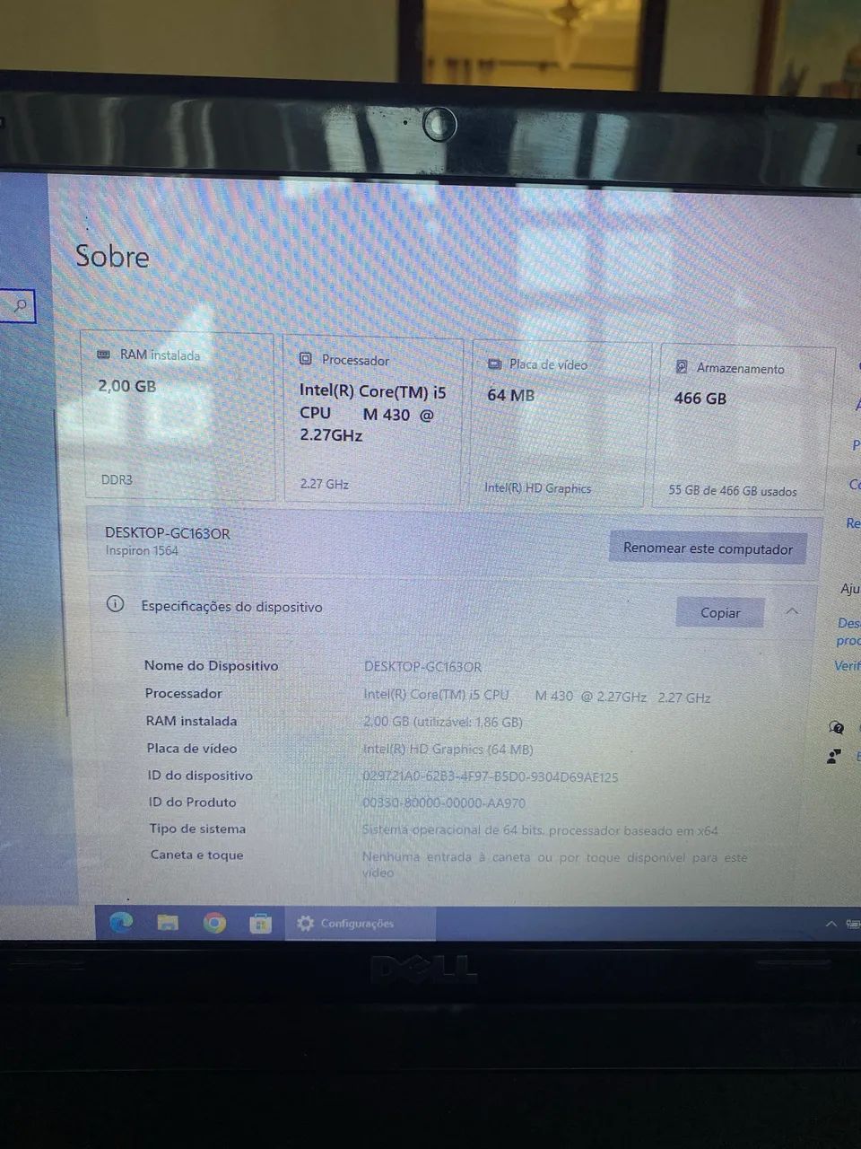 Notebook Dell Inspiron Corel I5  - Foto 3