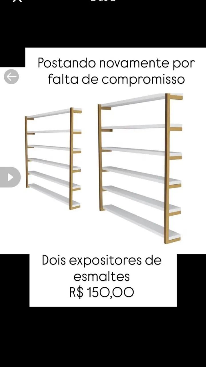 Expositor de esmalte