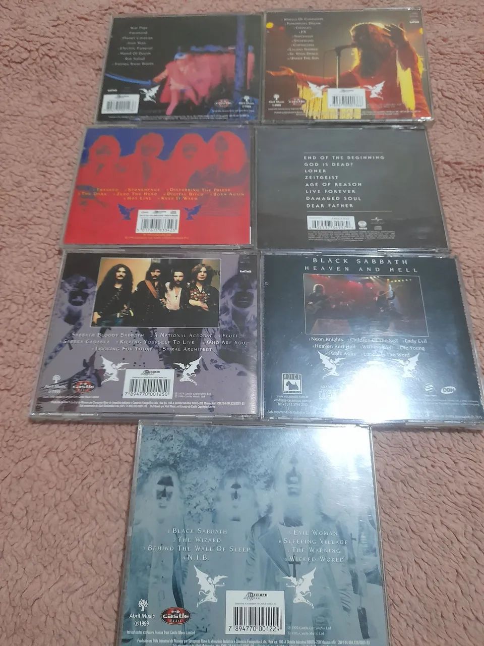 7 Cds Black Sabbath semi-novos - Foto 2
