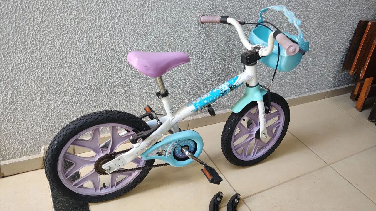 Bicicleta Infantil Princesas  - Foto 4