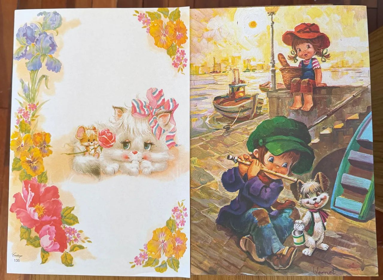 Papel de carta anos 80 - Foto 3