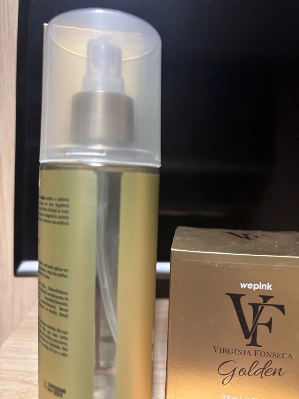 Body Splash e Colônia Golden Virgínia Fonseca - Foto 3