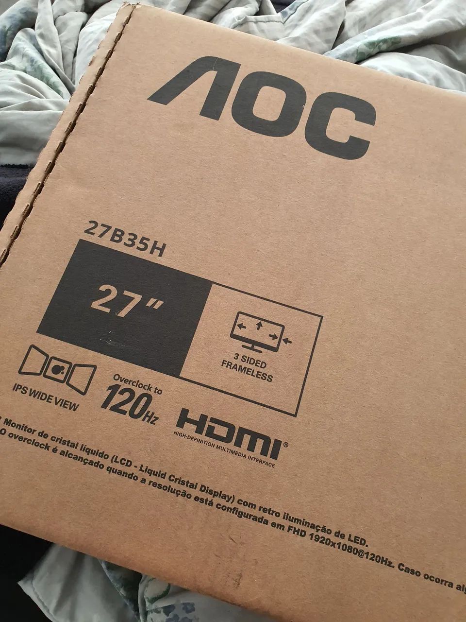 Monitor AOC 27" 120Hz - Foto 4