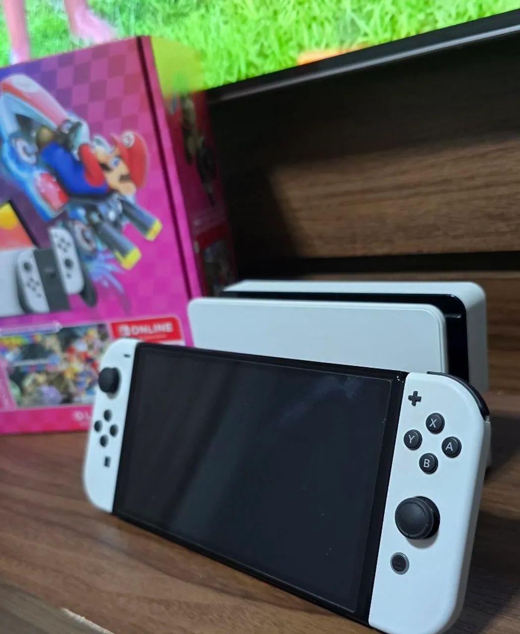 Nintendo Switch Oled 64GB Completo - Foto 2