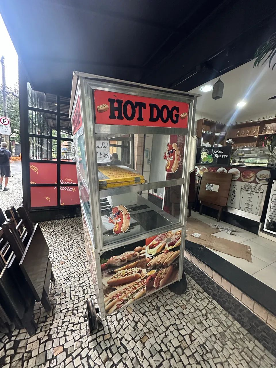 Barraca de cachorro quente