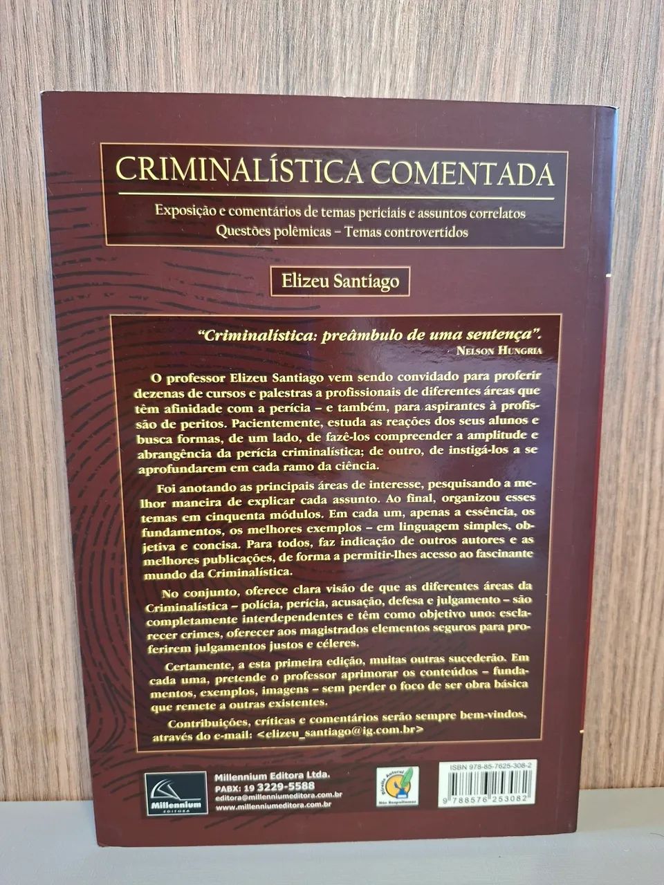 Livro Criminalistica Comentada - Foto 2