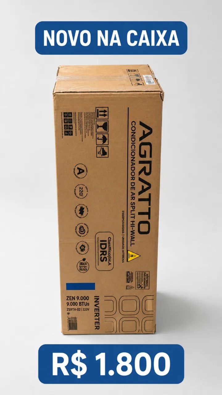 Ar Condicionado NOVO (CAIXA) - 9000BTUS - Foto 4