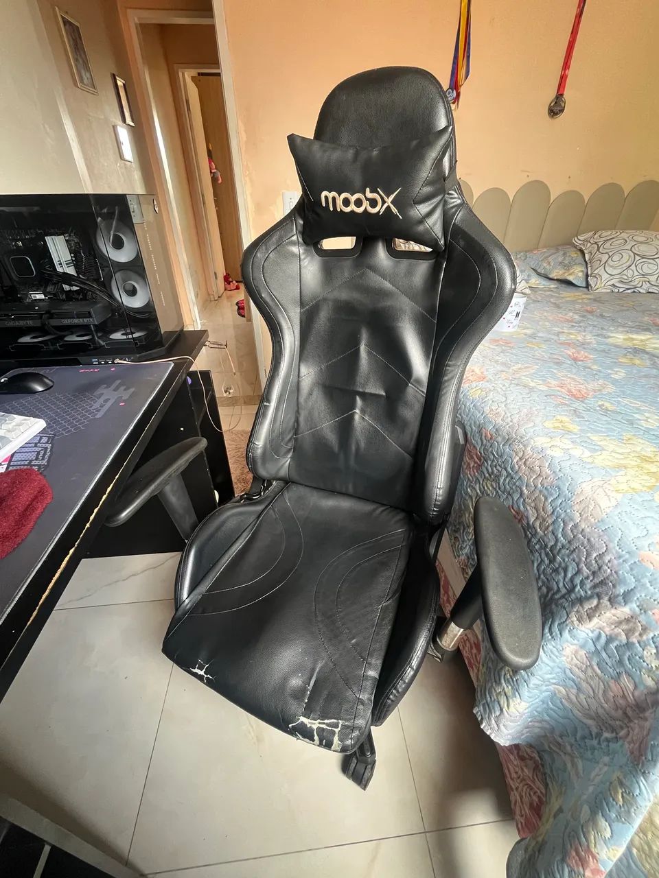 Cadeira Gamer Usada - Foto 2