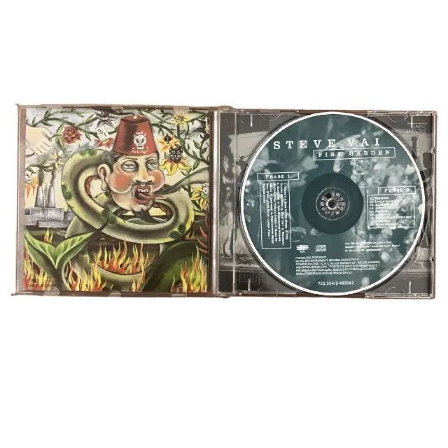 CD Steve Vai Fire Garden 1996 Original - Físico - Foto 3