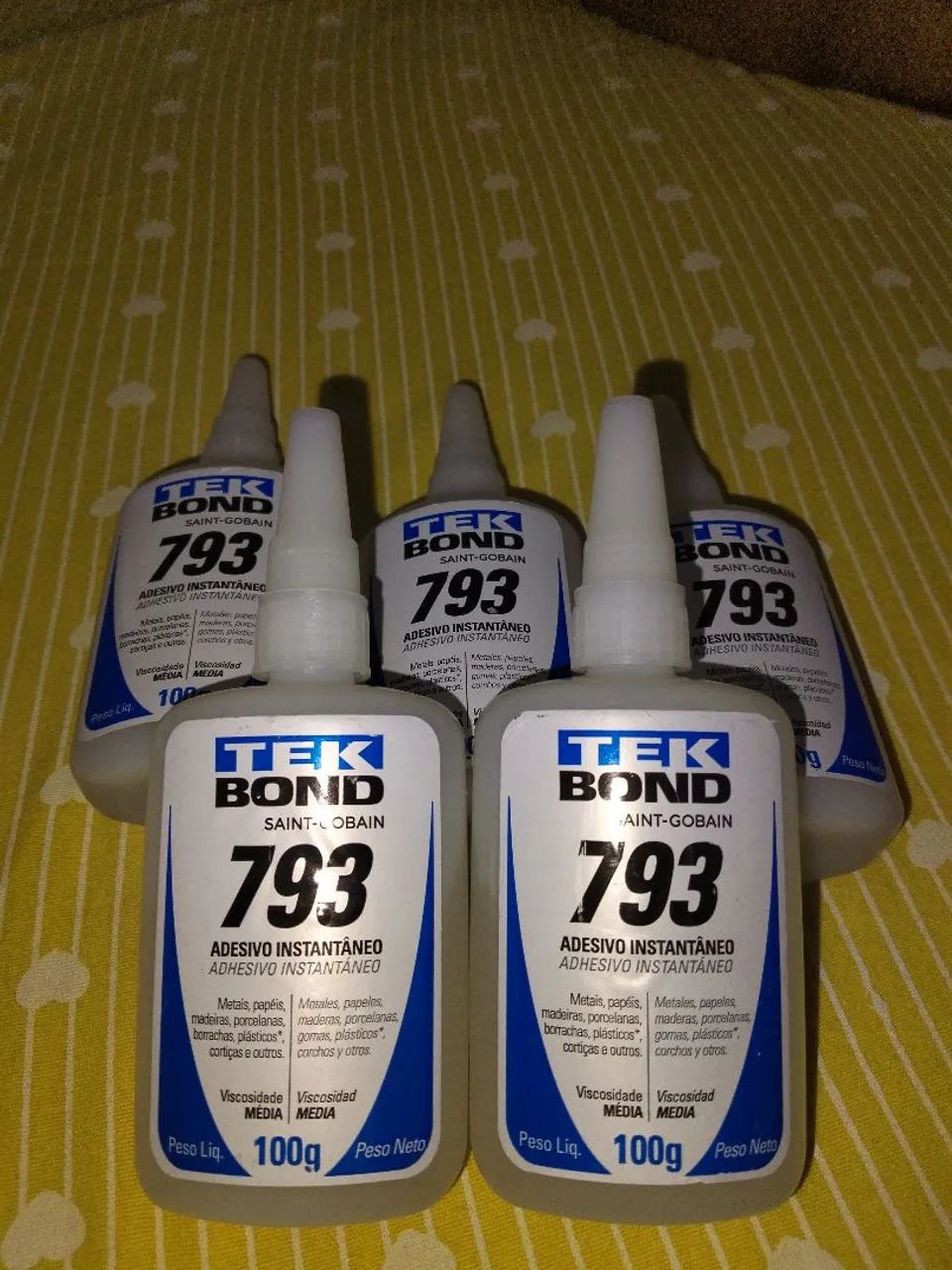 Vendo cola ,TEK BOND 793 ,100 g partir de 30 uma unidade