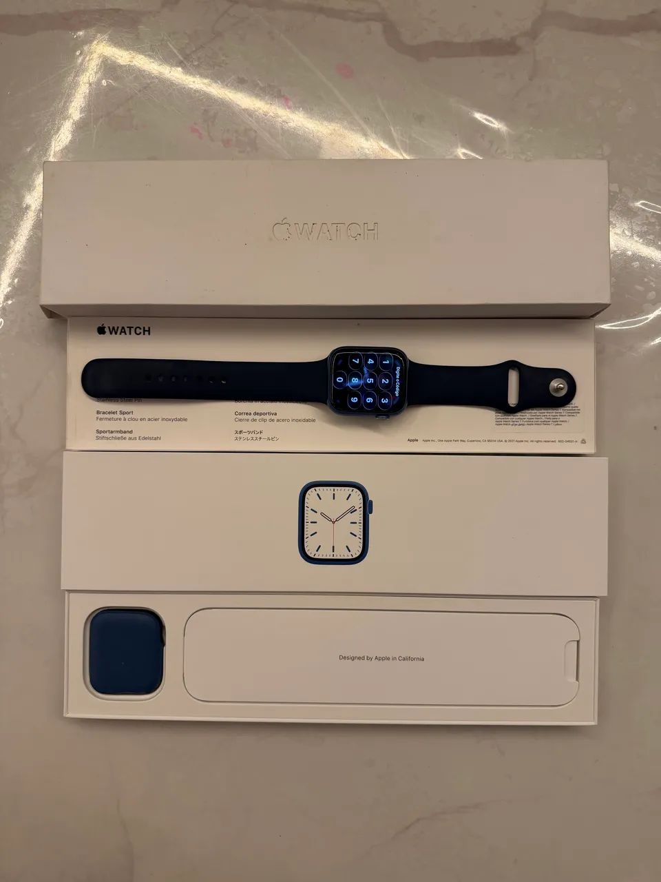 Apple Watch 7 azul