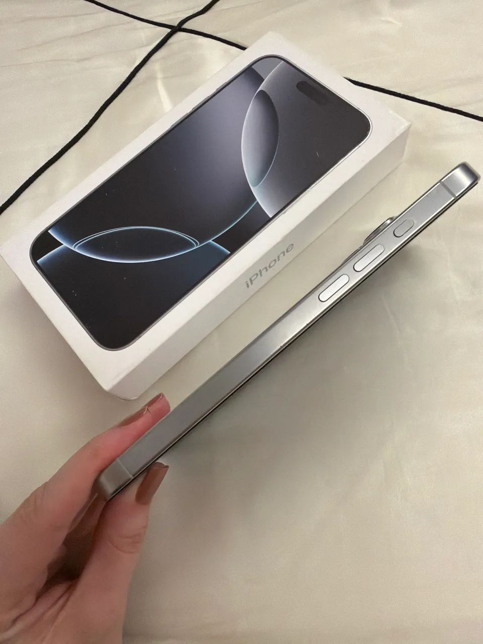 iPhone 16 pro max 256gb branco  - Foto 4
