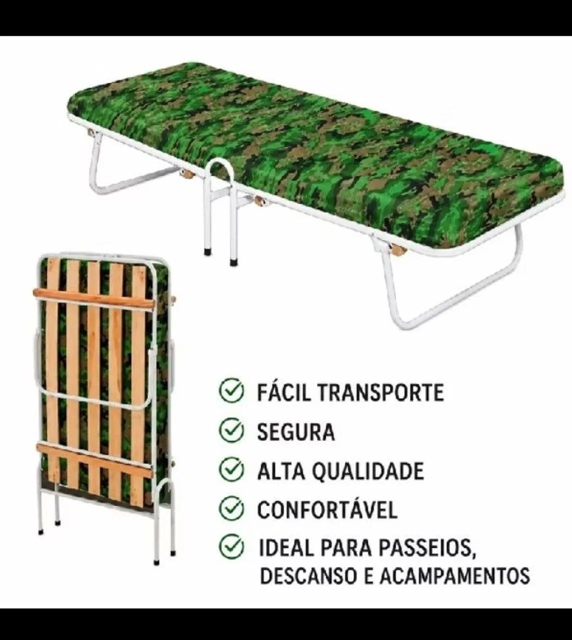 Cama de abri e fechar. 