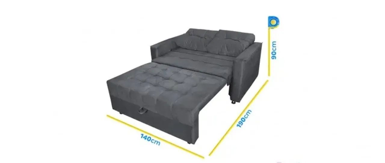 Sofá Cama Casal - Foto 3