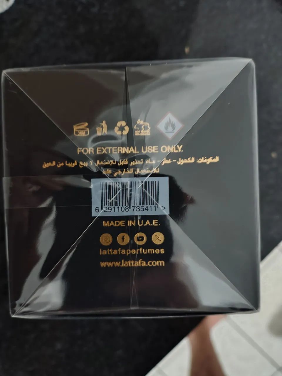 Perfume Asad Lattafa novo lacrado - Foto 3
