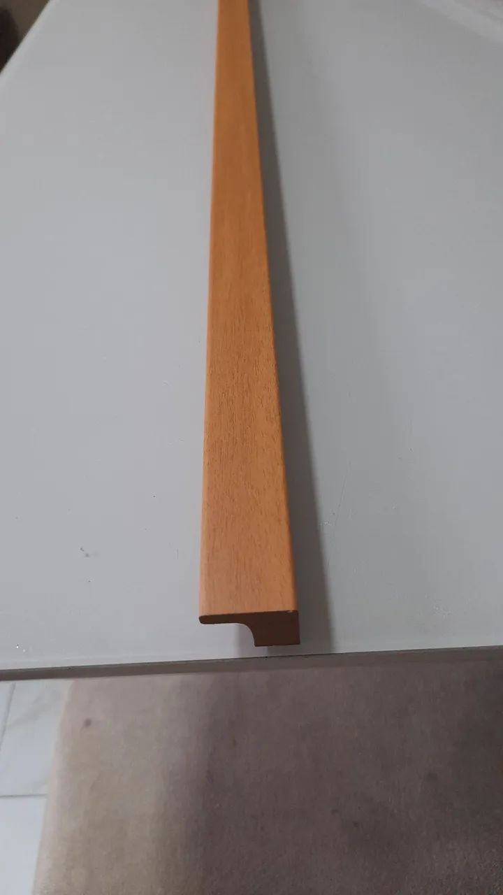 4 Puxadores 100%MDF 105cm Amêndoa - Foto 3