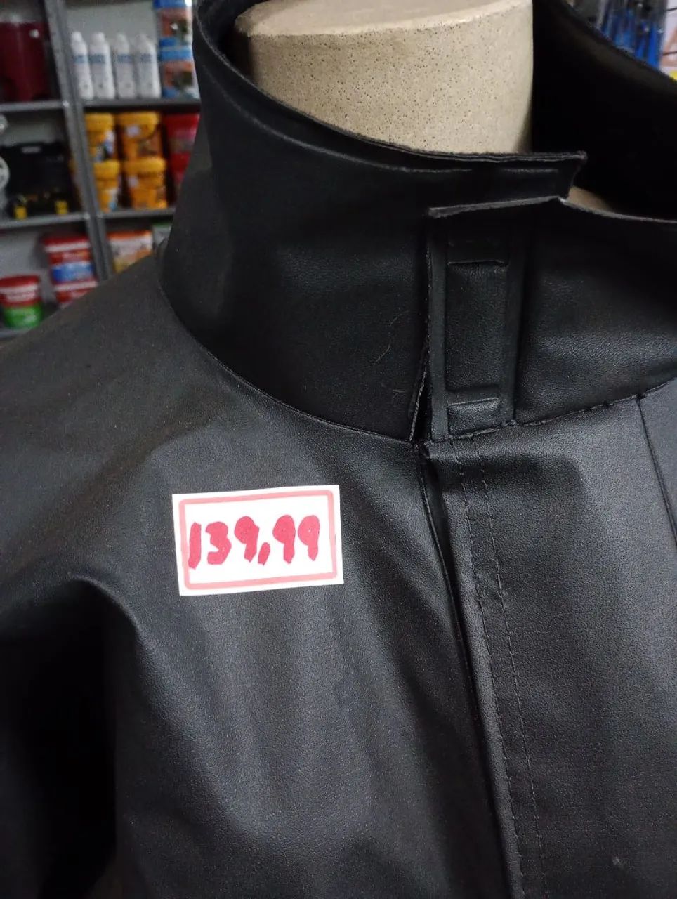 Conjunto de capa de chuva para motoqueiro  - Foto 2