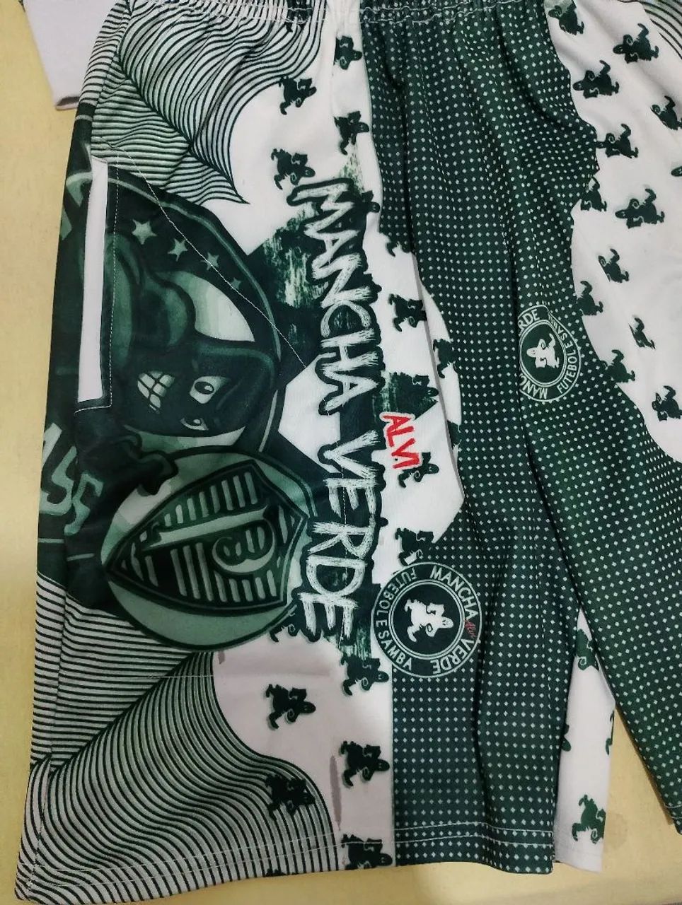 Blusão e bermudão da mancha verde do palmeiras  - Foto 4