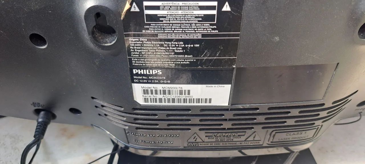 Micro System  phillips  parado mcm233 120,00 - Foto 5