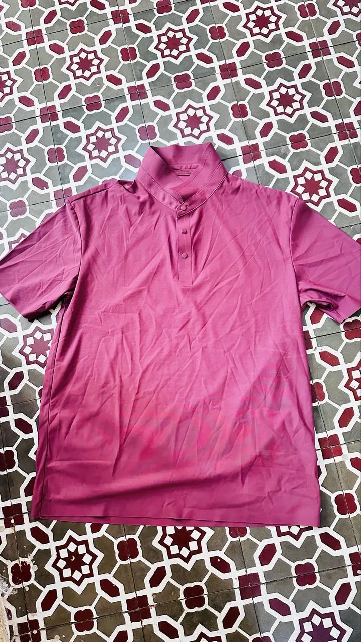Blusa masculina cor goiaba TAM G