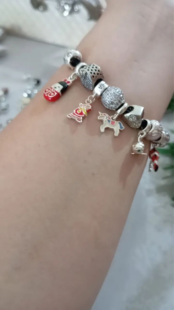 Berloques e aparadores em prata - vendo - Foto 4