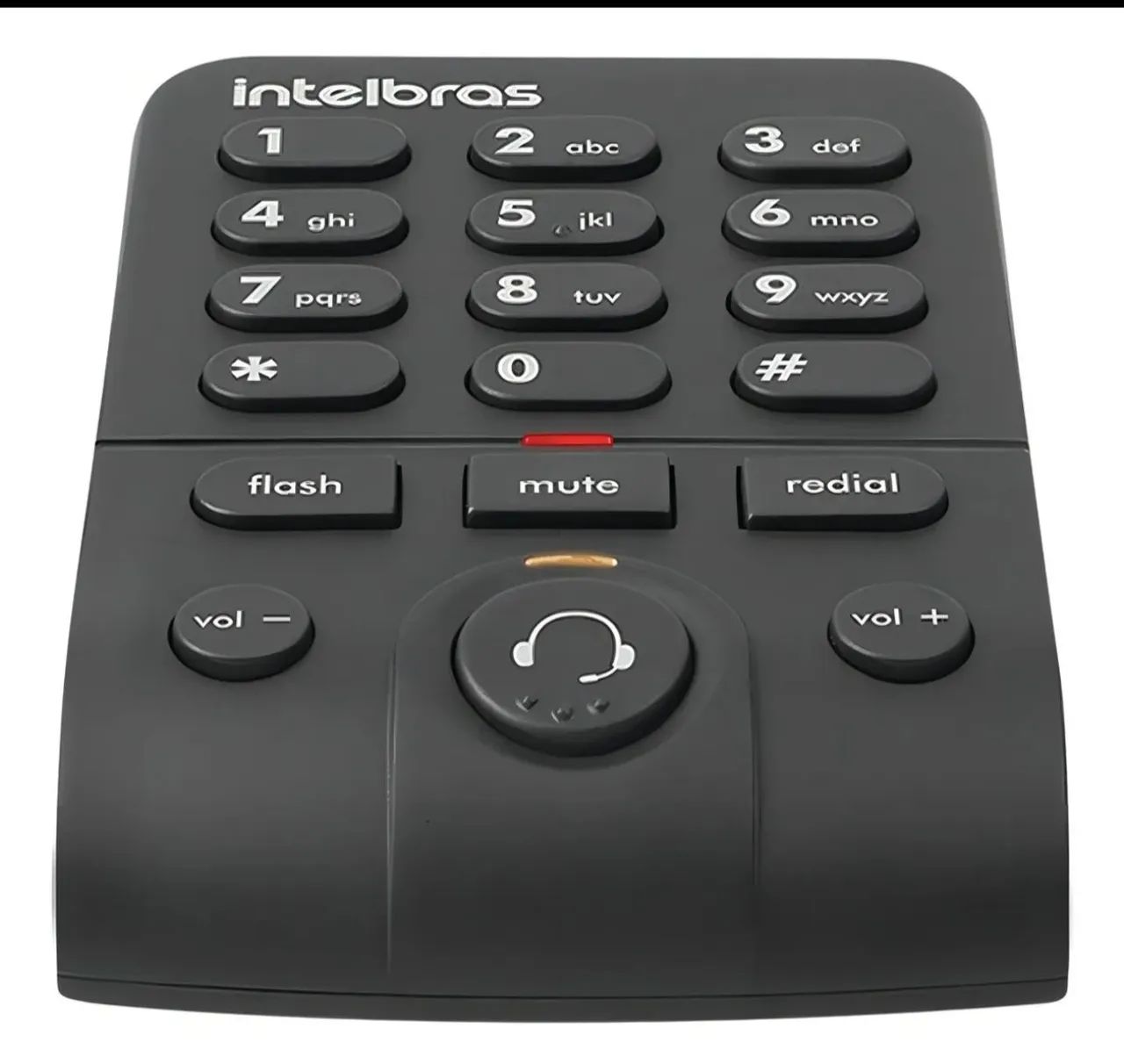 Telefone Headset com Microfone Cancelador de Ruídos HSB 50 Preto Intelbras - Foto 5
