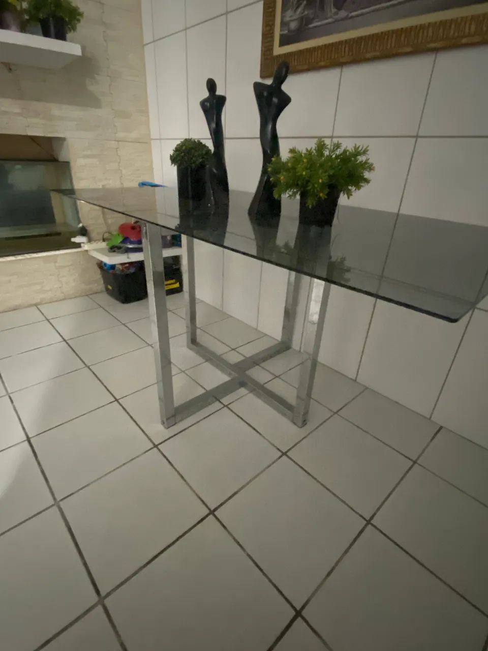 Vendo Mesa ( base e vidro )  - Foto 2