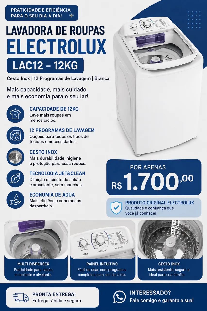 Máquina de lavar 